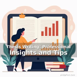 Read more about the article Thesis Writing: Professional Insights and Tips