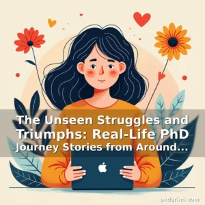 Read more about the article The Unseen Struggles and Triumphs: Real-Life PhD Journey Stories from Around the World