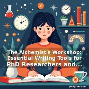 Read more about the article The Alchemist’s Workshop: Essential Writing Tools for PhD Researchers and Academics