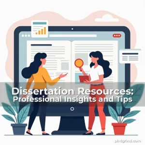 Artistic representation for Dissertation Resources: Professional Insights and Tips