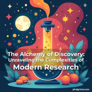 Read more about the article The Alchemy of Discovery: Unraveling the Complexities of Modern Research