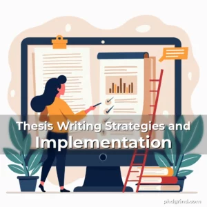 Read more about the article Thesis Writing Strategies and Implementation