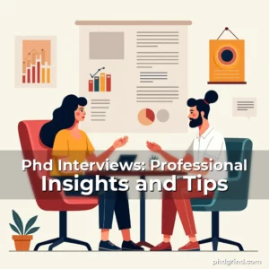 Read more about the article Phd Interviews: Professional Insights and Tips