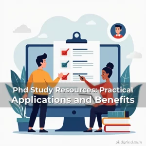 Read more about the article Phd Study Resources: Practical Applications and Benefits