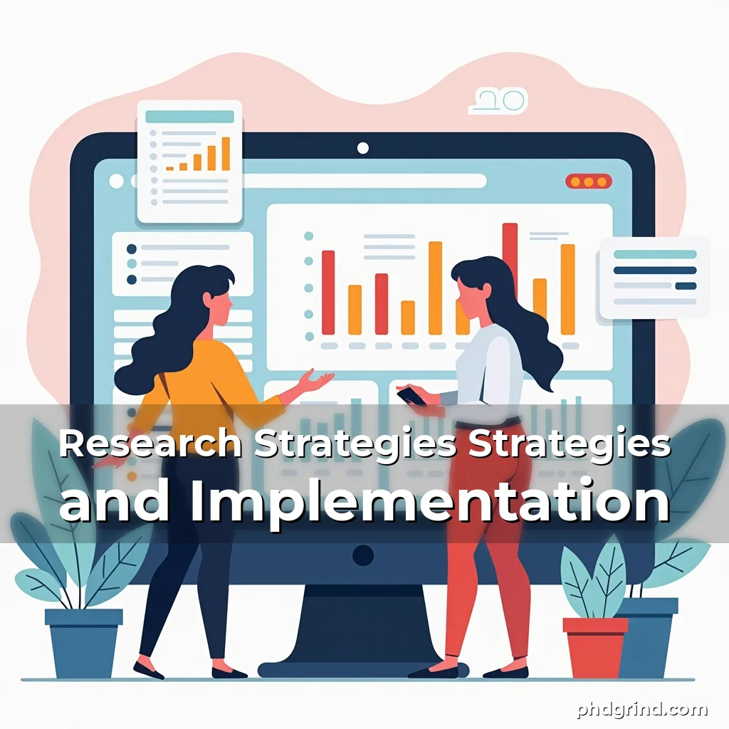Read more about the article Research Strategies Strategies and Implementation