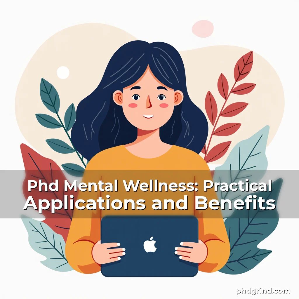 Read more about the article Phd Mental Wellness: Practical Applications and Benefits