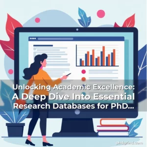 Read more about the article Unlocking Academic Excellence: A Deep Dive Into Essential Research Databases for PhD Researchers
